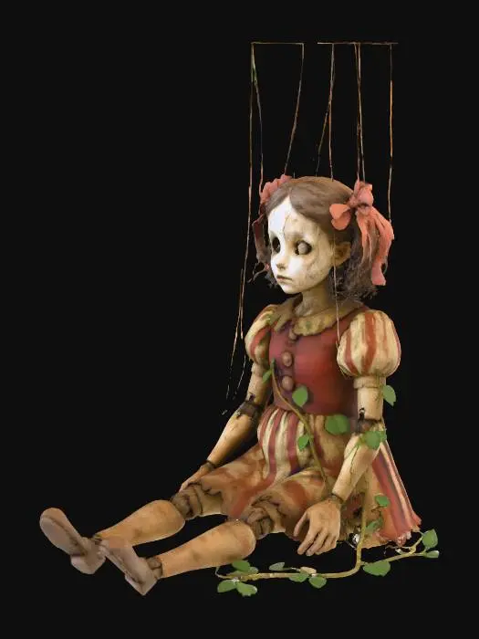 3D model for The Marionette Girl, Strings Attached, #Halloween2025#