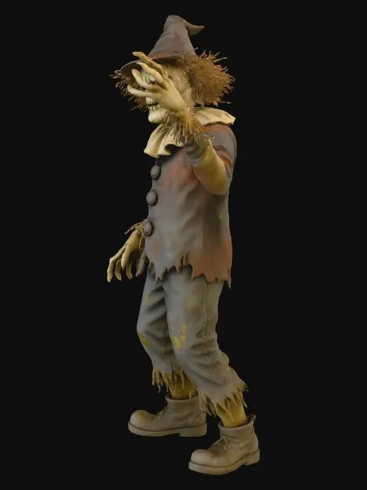 3D model for The Strawman, #Halloween2025#
