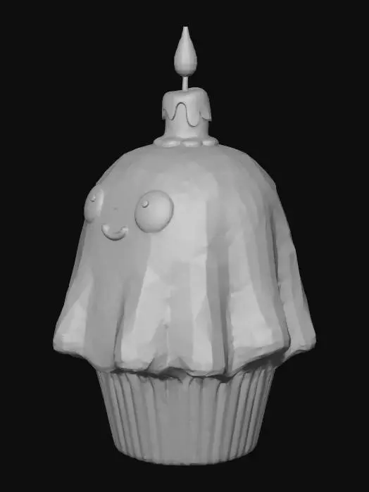 3D model for Muffin ghost