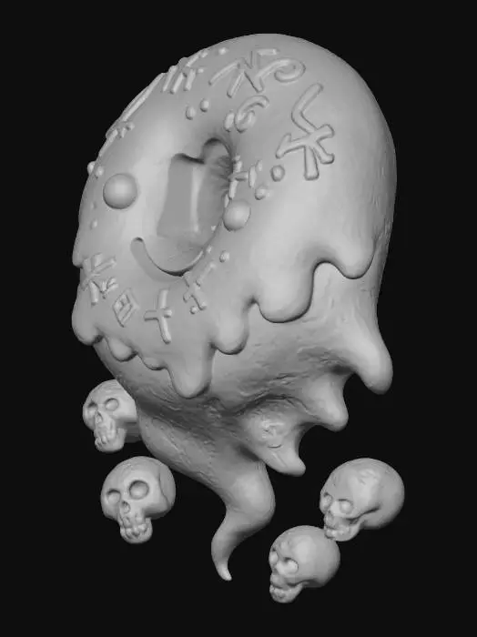 3D model for Enchanted Doughnut Spirit