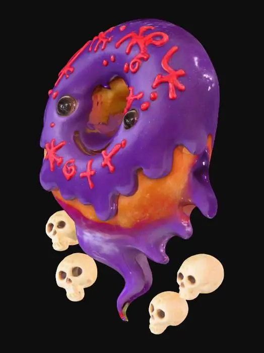 3D model for Enchanted Doughnut Spirit