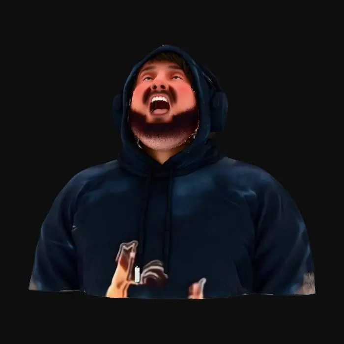 3D model for Euphoric Caseoh Gamer