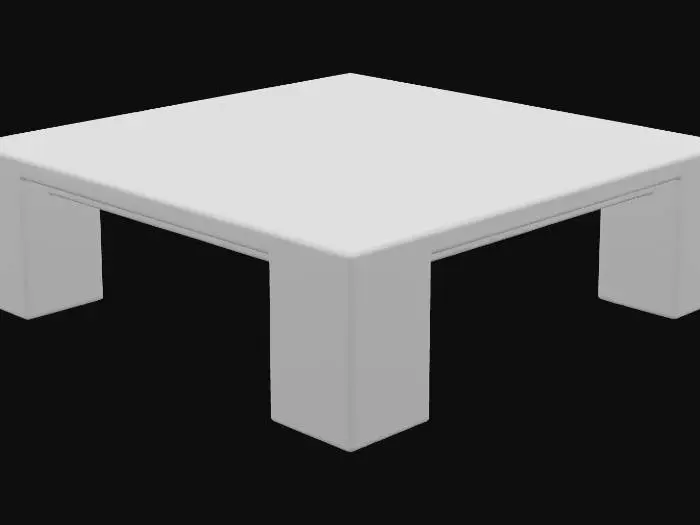 3D model for Beam Square Coffee Table