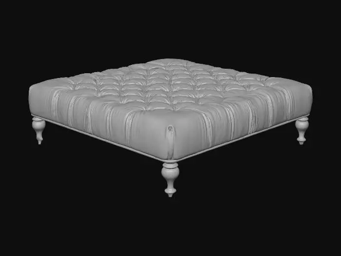 3D model for 9790-90 COCKTAIL OTTOMAN - Lee Industries