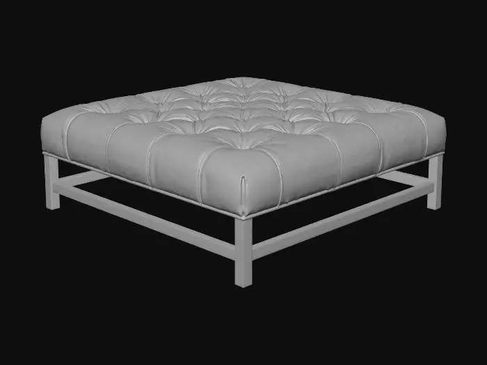 3D model for Parish Ottoman - MT Company