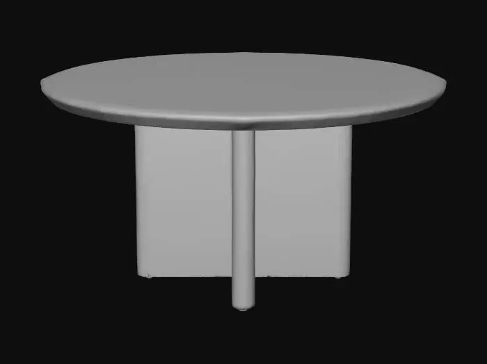 3D model for Balmain Teak Round Dining Table
