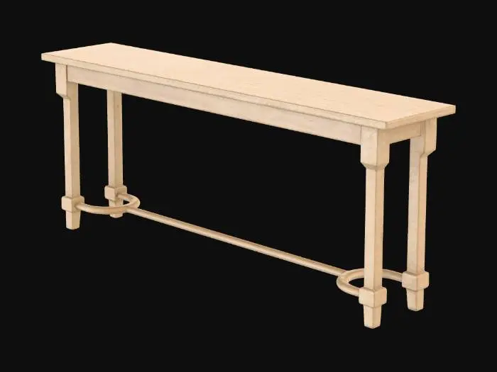 3D model for Edison Console Table