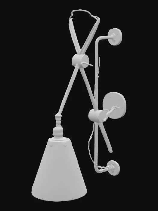 3D model for Grace Articulating Wall Sconce - Hardwired