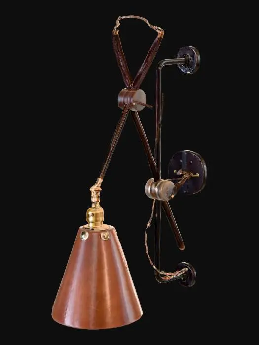 3D model for Grace Articulating Wall Sconce - Hardwired