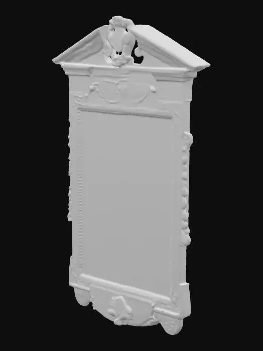 3D model for Burton Ching George II Style Giltwood Mirror