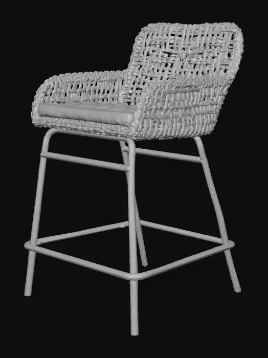 3D model for Woven Bistro Stool