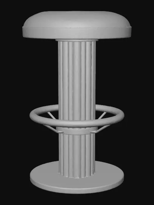 3D model for Beverly Blvd Counter Stool - Vesta