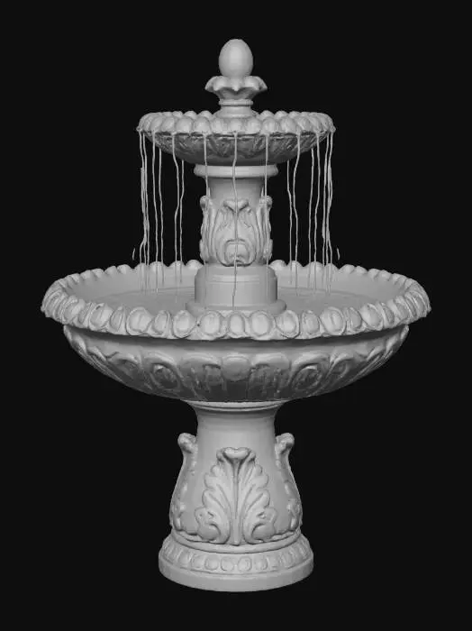 3D model for Emerald Cascade Fountain