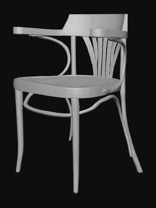 3D model for Bentwood Fanback Arm Chair - Restaurant Furniture Plus