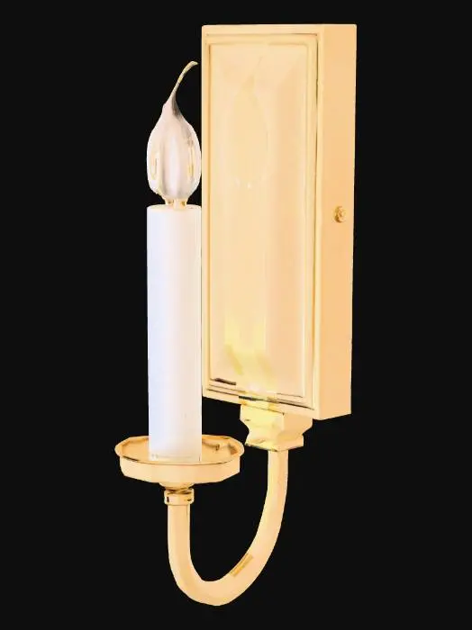 3D model for Georgian Single Wall Sconce 