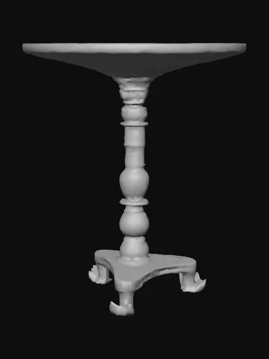 3D model for Vintage Chinoiserie Table