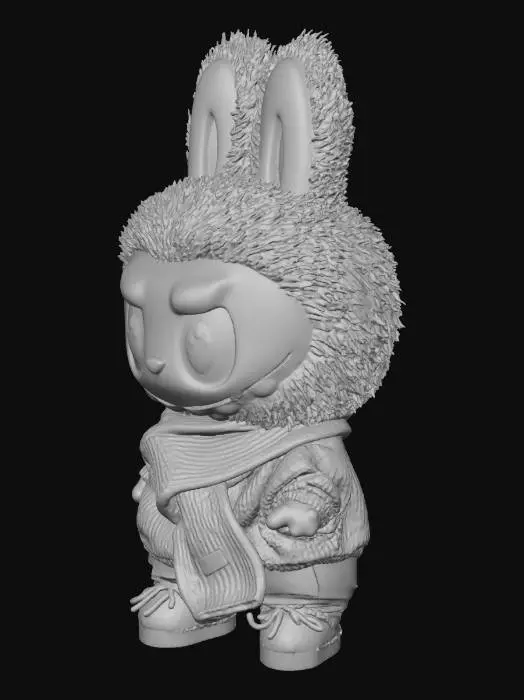 3D model for Pop Mart Labubu Walk by Fortune Figure