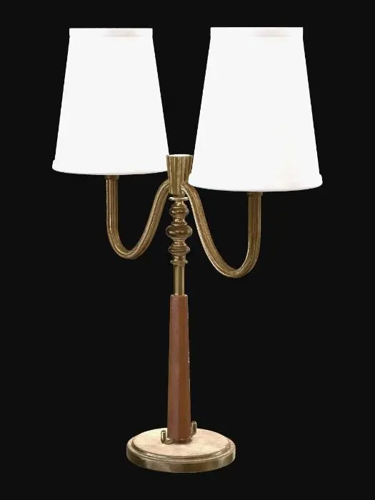 3D model for 1930s Arvid Böhlmarks Lampfabrik, Table Lamp, Brass
