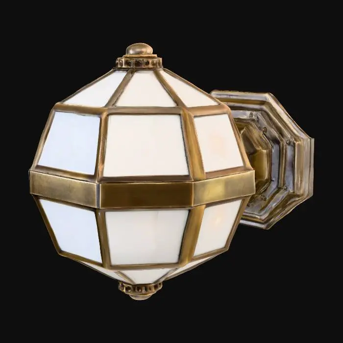 3D model for Randolph Wall Light - jamb.