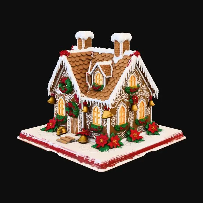 3D model for Gingerbread House