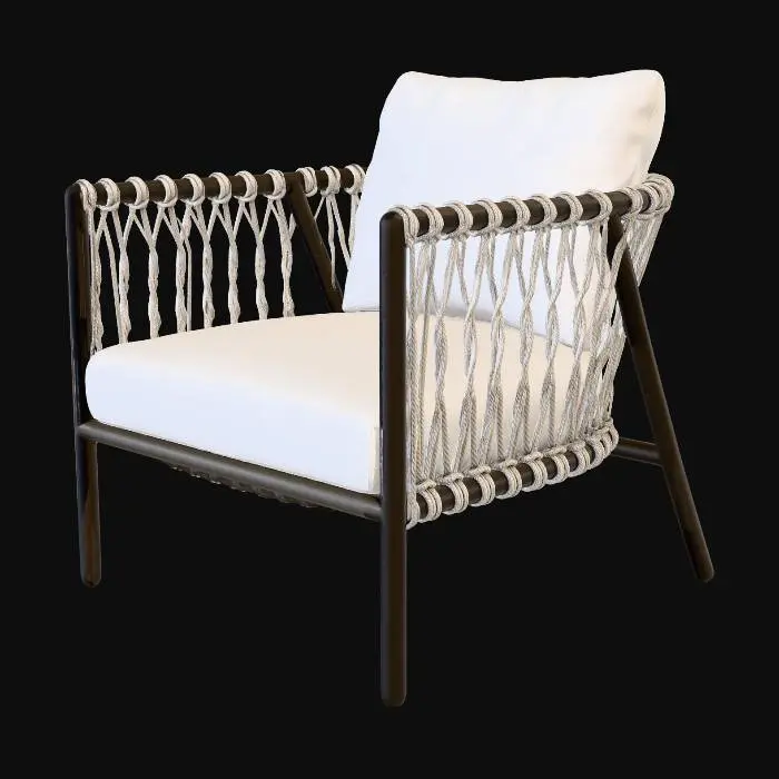 3D model for Oscar Lounge Chair