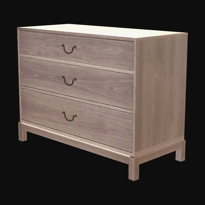 3D model for Campaign Chest, 36" - Nickey Kehoe