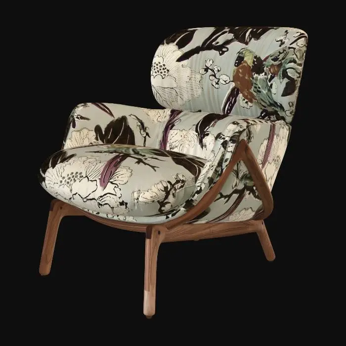 3D model for Elysia Lounge Chair