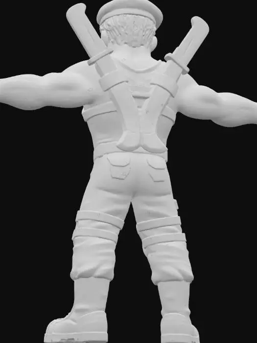 3D model for Soldier Stance ps1