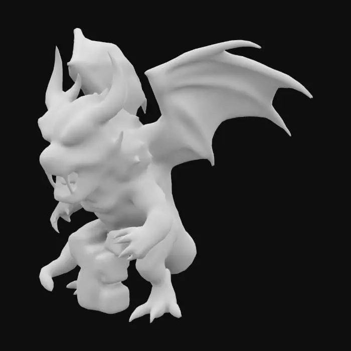 3D model for Angry Dragon Dice tower