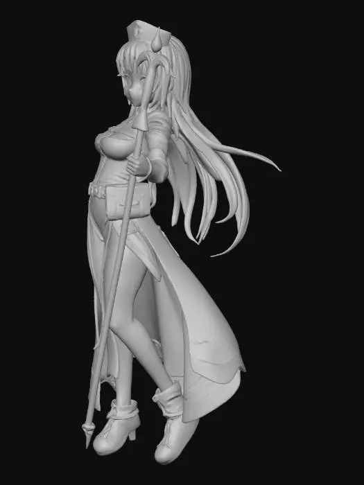 3D model for Priestess of Valor