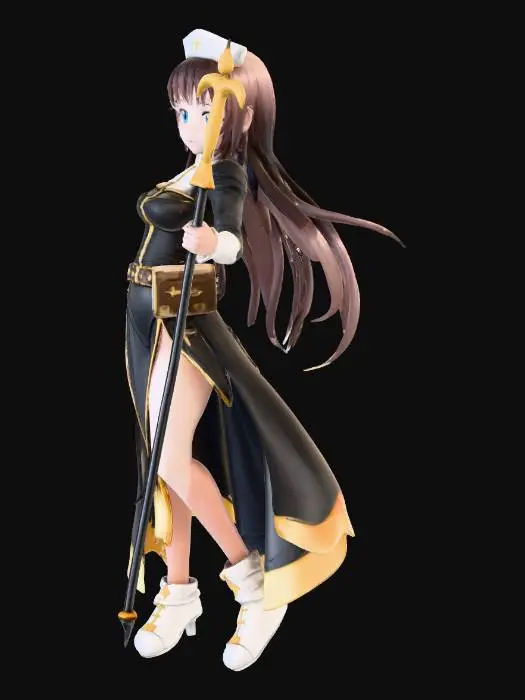 3D model for Priestess of Valor