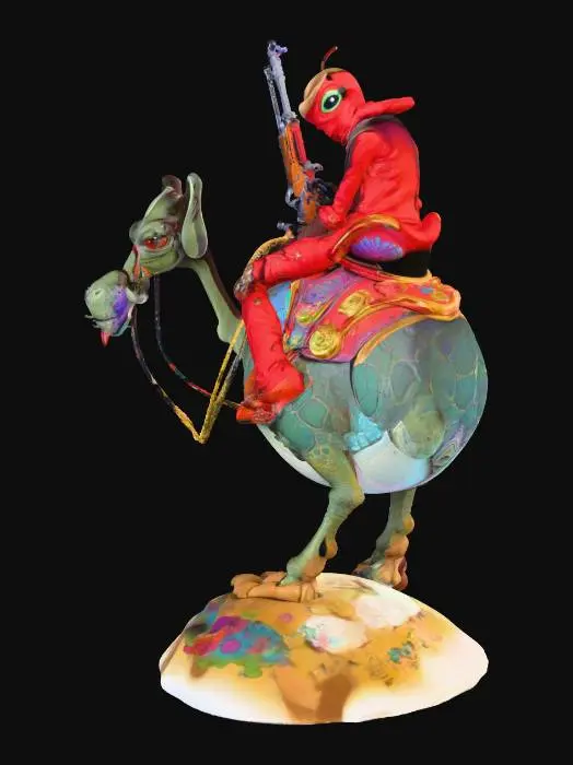 3D model for Cosmic Rider