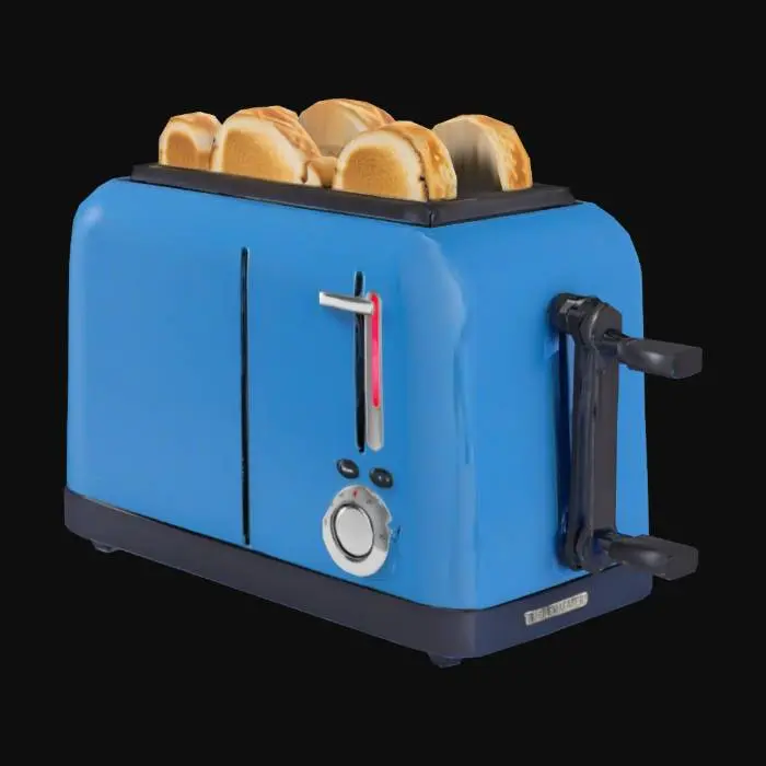 3D model for Two toasters 
