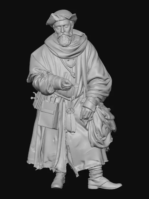 3D model for Keybearer of the Distant Road