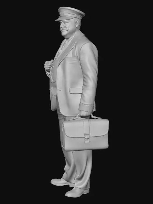 3D model for Conductor at the Platform