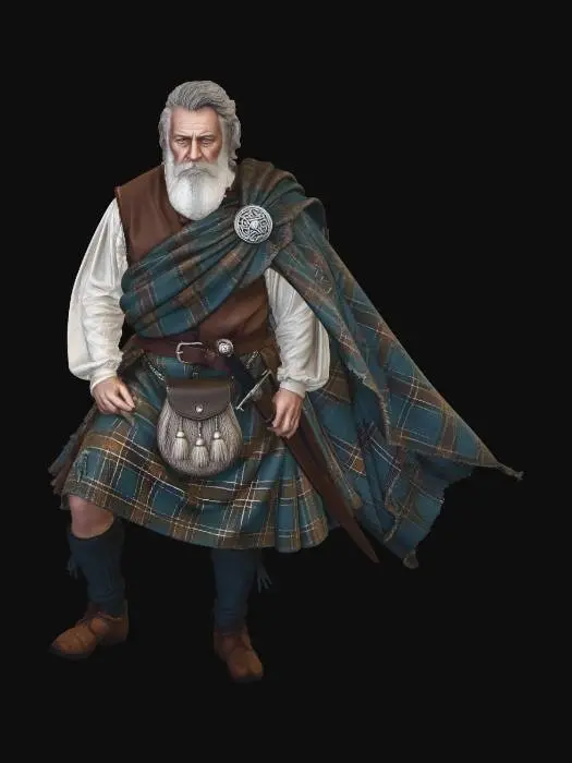 3D model for Highland Wanderer