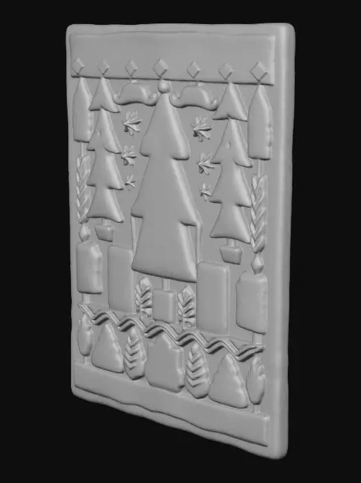 3D model for Holiday Tapestry, #Christmas2025#