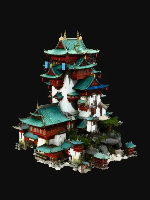 3D model for Ancient Citadel