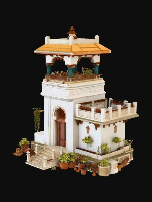 3D model for Serene Sanctuary