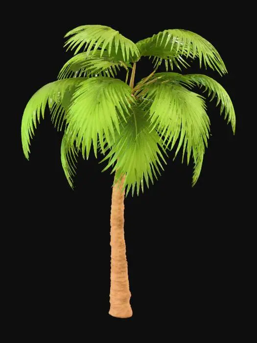 3D model for Tropical Serenity