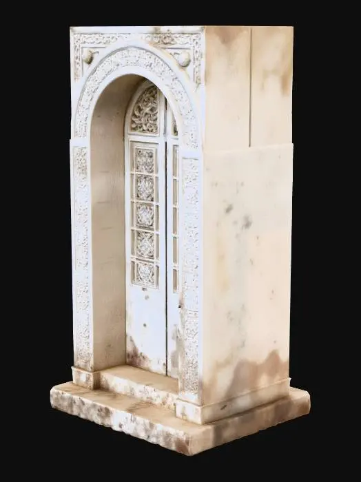 3D model for Ornate Stone Doorway