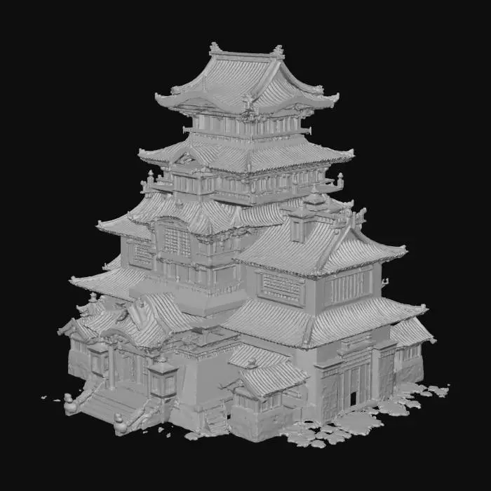 3D model for Majestic Castle