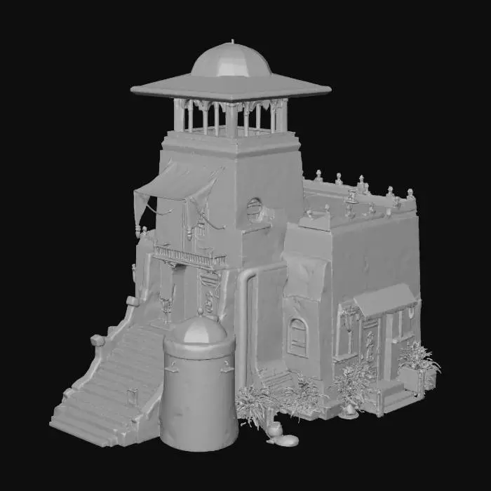 3D model for Desert Sanctuary