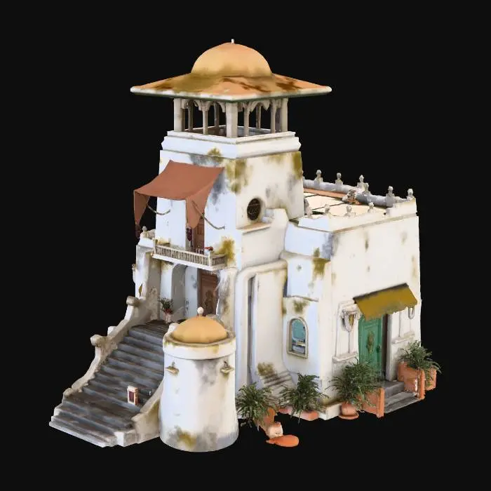 3D model for Desert Sanctuary