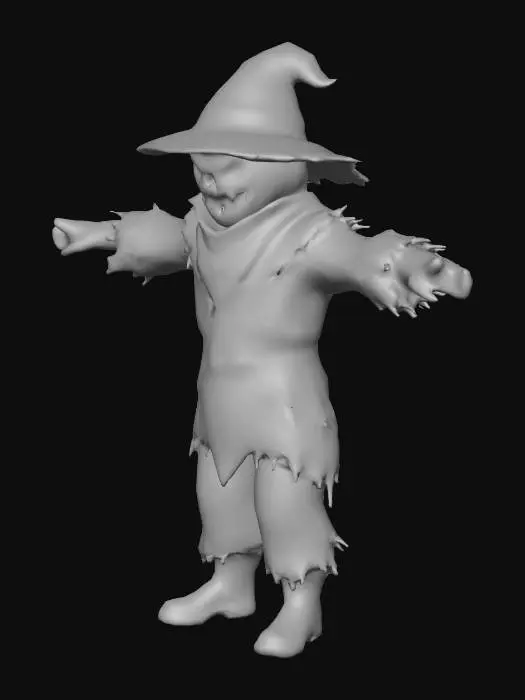 3D model for Scarecrow Fantasy