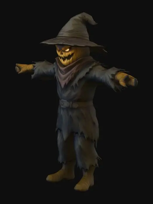 3D model for Scarecrow Fantasy