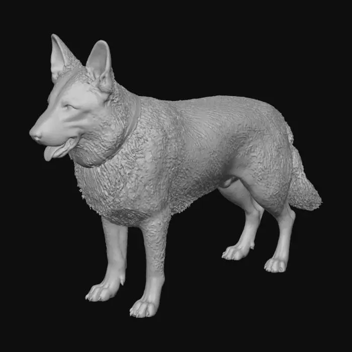 3D model for Exact replica of the reference Image