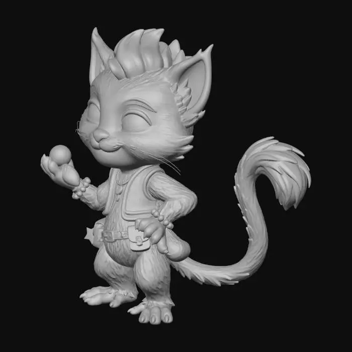 3D model for catil