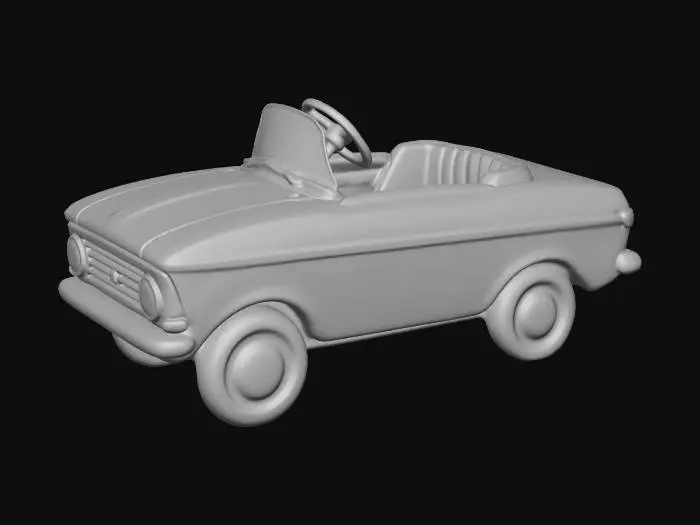 3D model for Lime Roadster