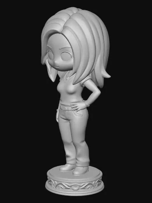 3D model for Friends Rachel